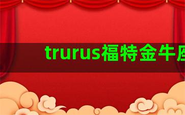 trurus福特金牛座