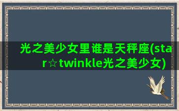 光之美少女里谁是天秤座(star☆twinkle光之美少女)